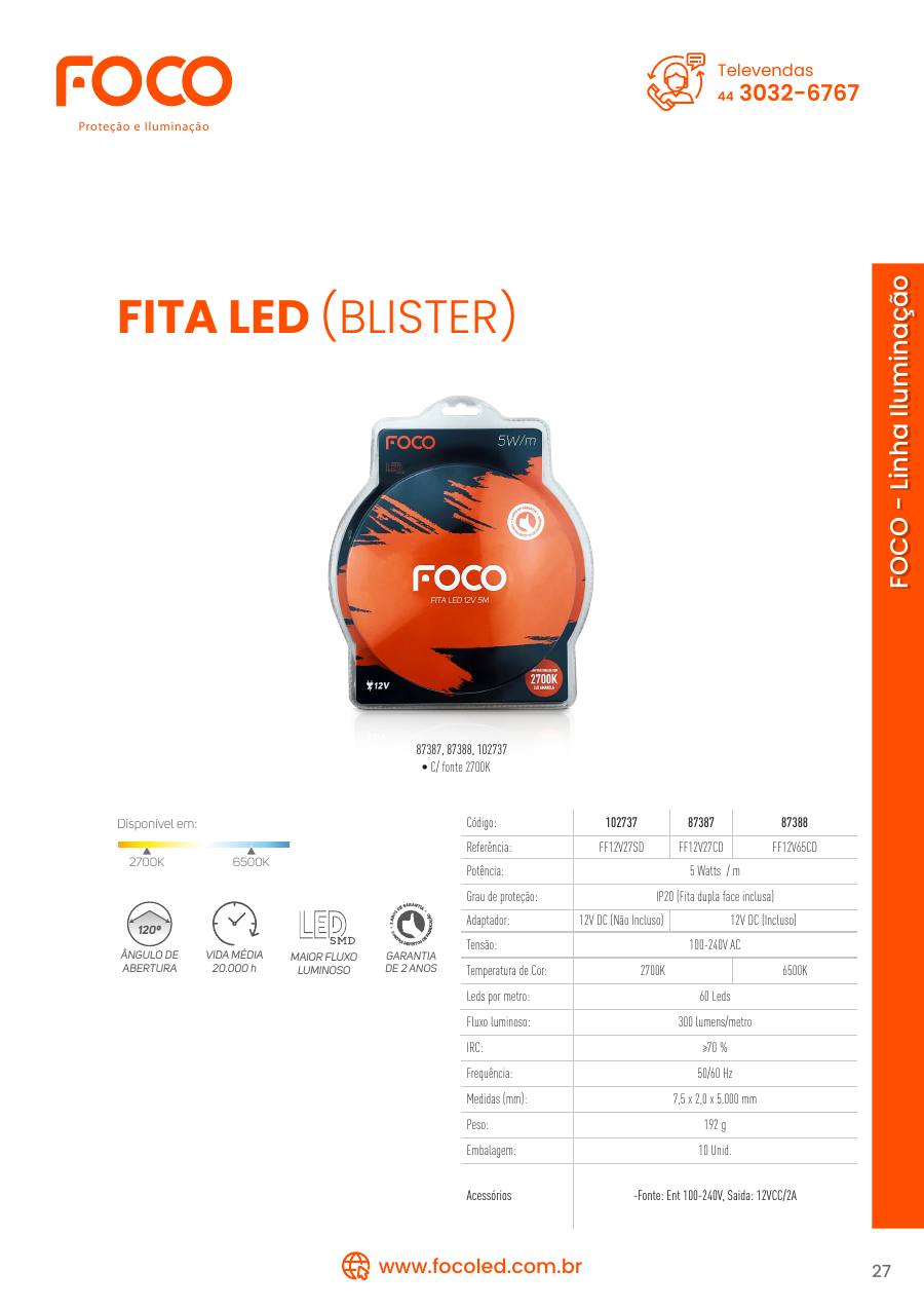 Fita LED (blister)